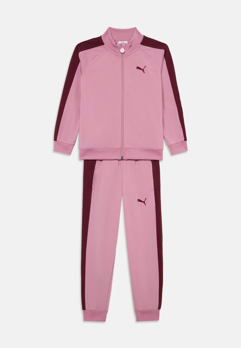 Puma ALWAYS ON TRACK SUIT SET UNISEX - Treniņtērps - poised pink
