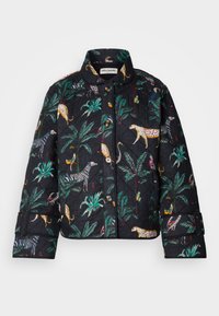 QUILTED JACKET - Viegla jaka - washed black