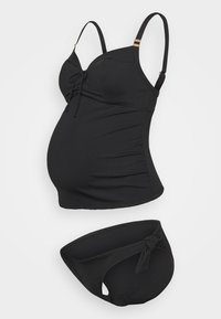 Cache Coeur PORTO VECCHIO SET - Bikinit - black