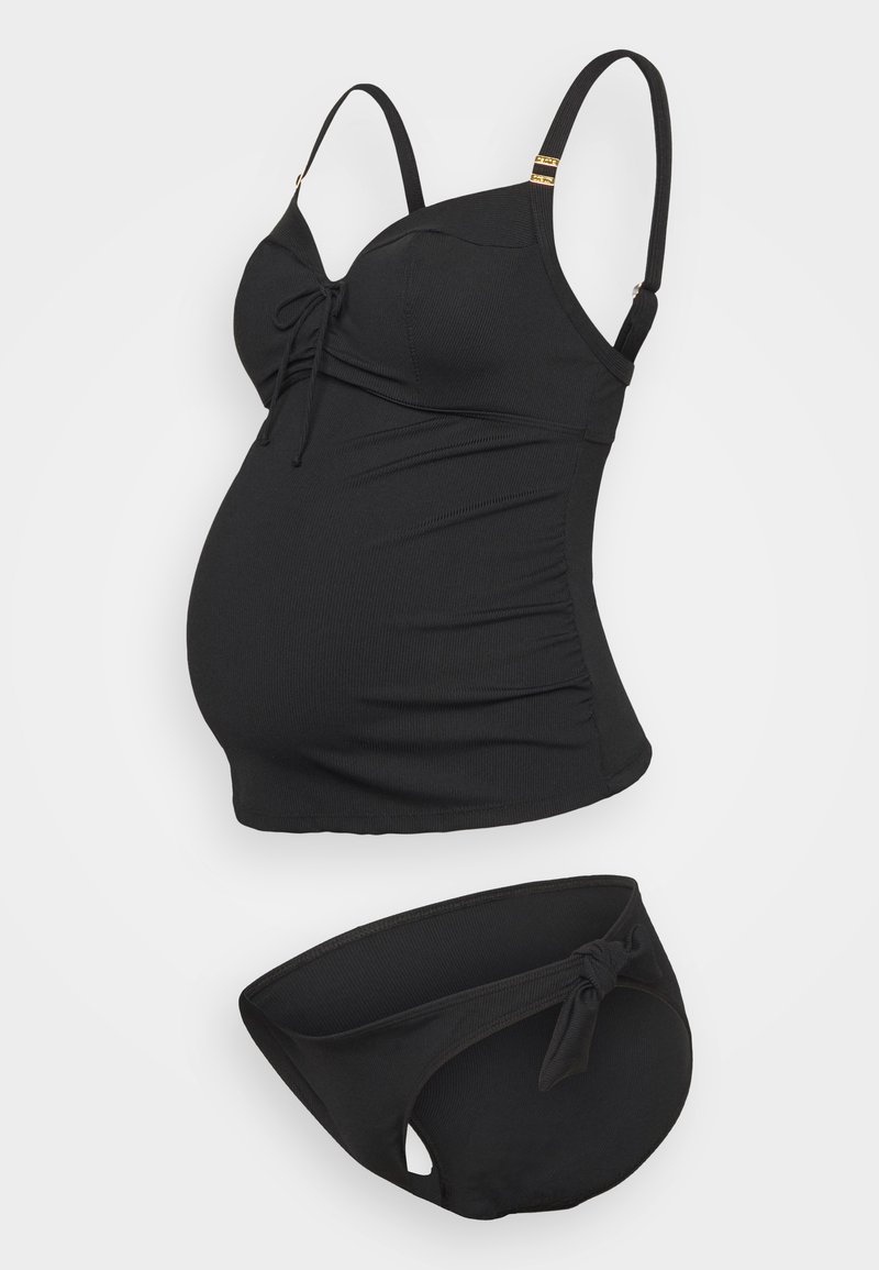 Cache Coeur PORTO VECCHIO SET - Bikinit - black