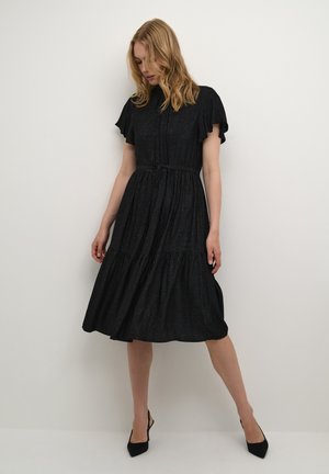 CRRIE GLITTER DRESS - Cocktailkleid/festliches Kleid - pitch black