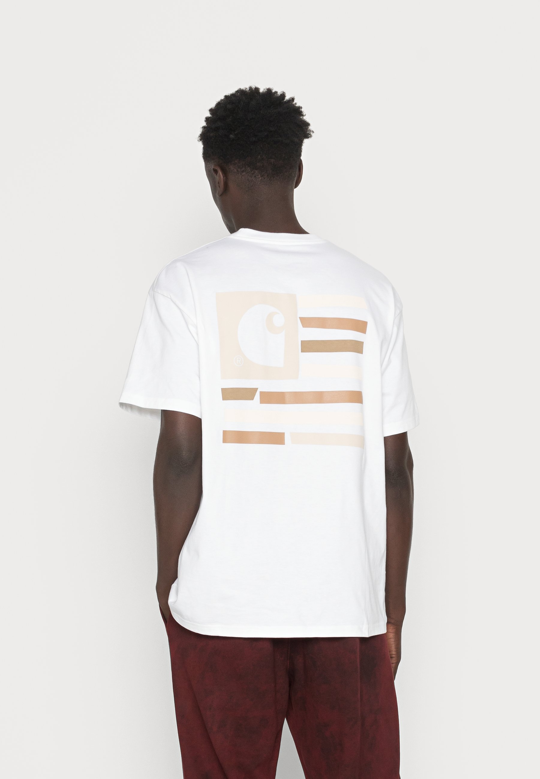 Carhartt WIP Medley - Camiseta estampada - white/blanco - Zalando.es