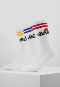 Ellesse - PULLO SOCKS 3 PACK  - Sokken - white Miniatuurafbeelding 1