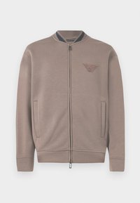 Camisola com fecho - walnut