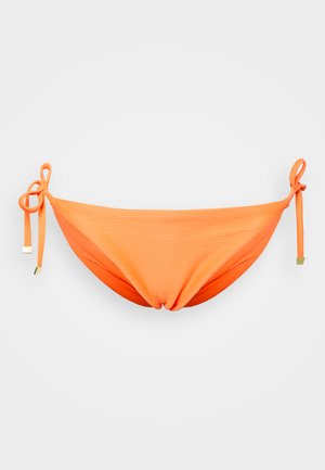 STRING SIDE TIE CURVE - Cuecas de biquíni - hawaiian coral