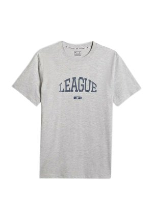4F, TSHIRT M3326 - T-shirt print - light grey