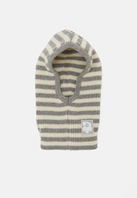 Marimekko PYÖRRE TASARAITA - Kootud müts - grey/off white