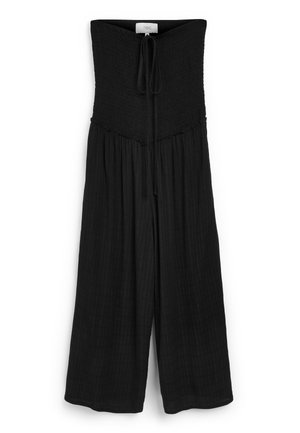 SHIRRED BANDEAU  - Overal - black