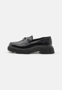 Zign - LEATHER - Loafers - black Miniaturebillede 1