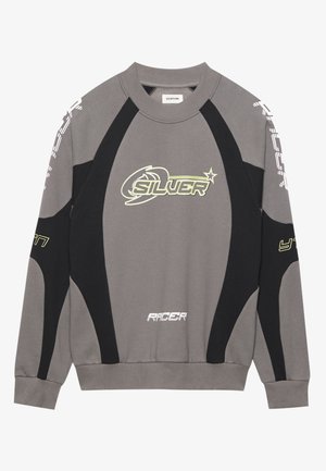 YOURTURN SILVER RACER CREW OVERSIZED UNISEX - Sweatshirt - grey