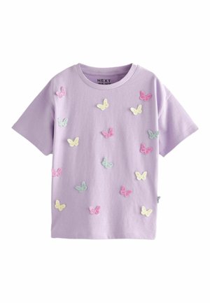 Next REGULAR FIT - T-Shirt print - lilac purple