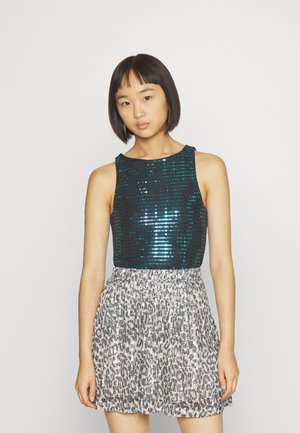 ONLY Petite ONLDANA MIRROR BODY - Μπλούζα - black