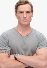 Superdry & Co T-shirts basic - steeple grey
