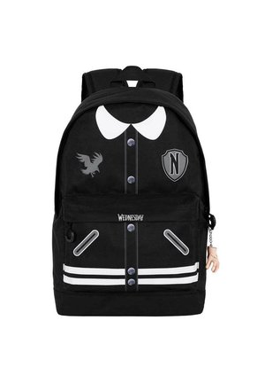WEDNESDAY VARSITY FAN HIGH  - Zainetto - black
