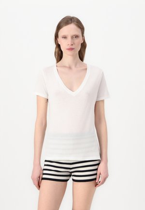 SUPIMA - Basic T-shirt - blanc