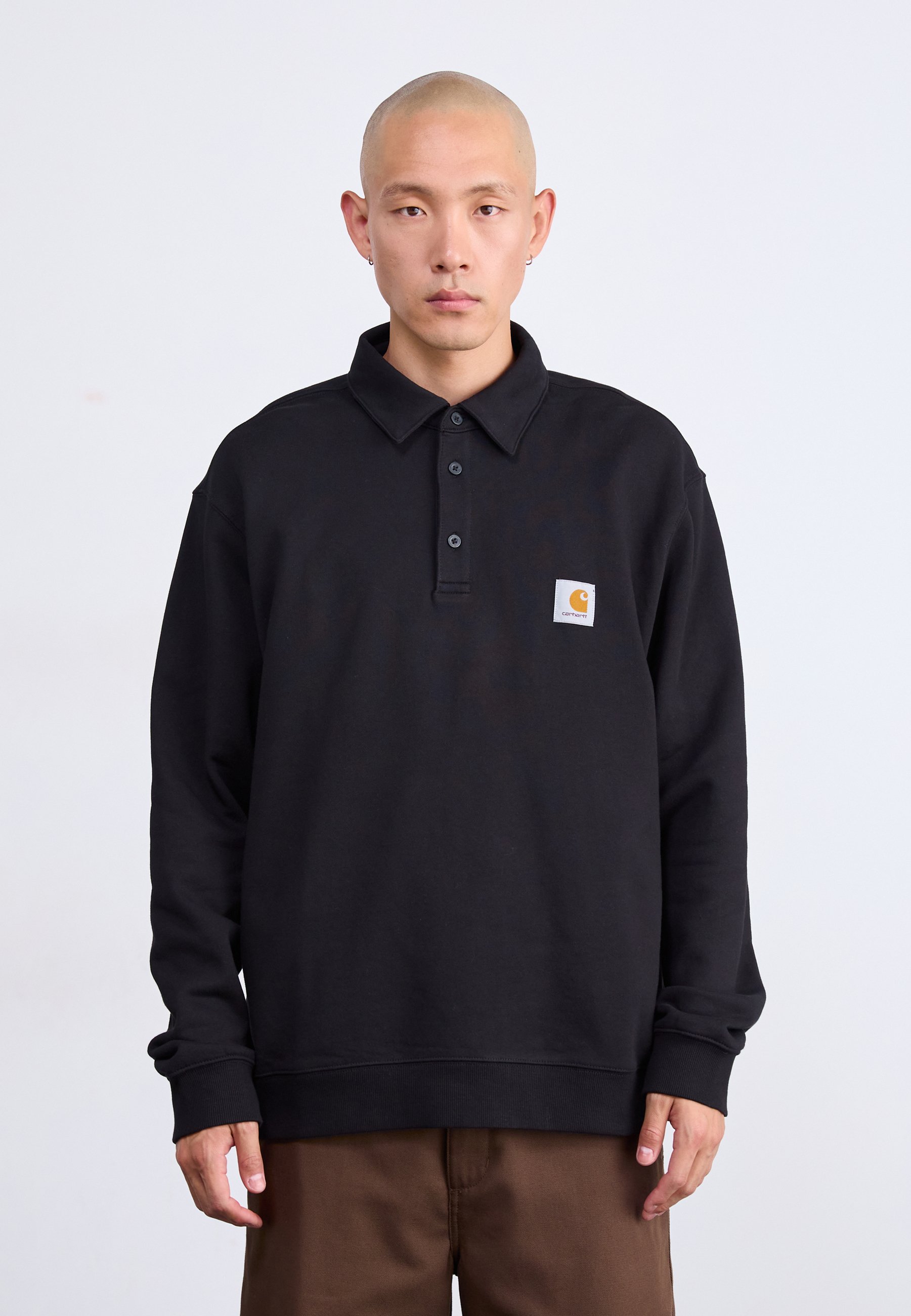 Carhartt WIP POLO - Sudadera - black/negro - Zalando.es