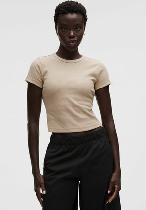 lululemon LITTLE TEE - T-shirt basic - heathered rumble crumble