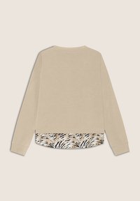 Freddy Maglietta a manica lunga - irish cream zebra animalier
