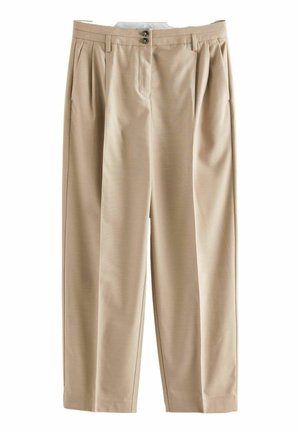 BARREL LEG - REGULAR FIT - Tygbyxor - mink brown