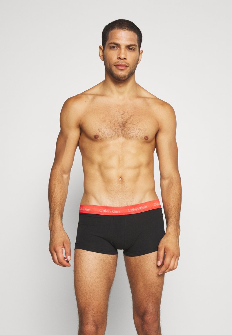 Calvin Klein Underwear LOW RISE TRUNK STRETCH 3 PACK - Cuecas boxer - minnow/ horoscope/inferno