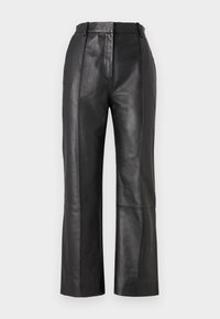 CROPPED KICK  - Skindbukser - black