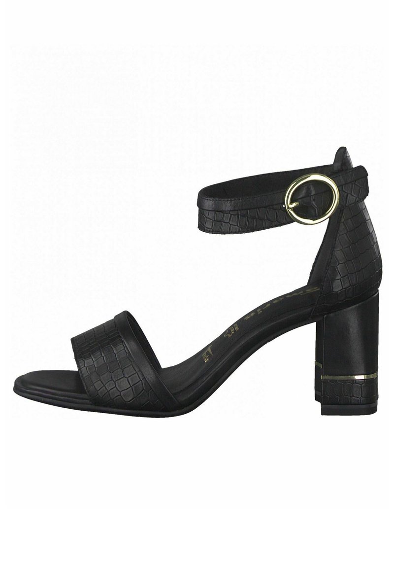 Tamaris Sandaalit nilkkaremmillä - black