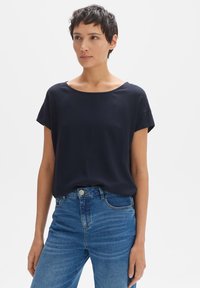 OPUS SKITA SOFT - T-shirt basic - coal blue