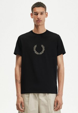 T-shirt con stampa - anthracite