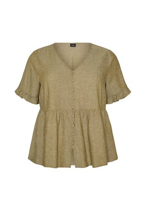 Zizzi, Bluse - grün