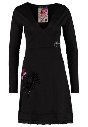 Jerseyklänning - black