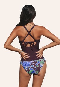 Cupshe ALLURING SET FOR UNFORGETTABLE BEACH DAYS - Bikini - berry floral