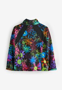 Next THROUGH STANDARD - Sweat zippé - black multi grafiti