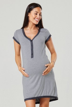 NURSING  - Nightie - grey melange