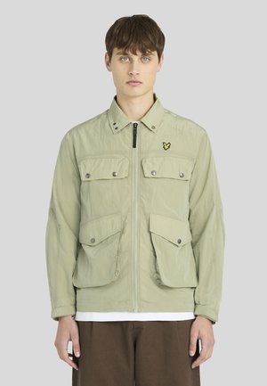 Lyle & Scott 4 POCKETS BLOUSON JACKET - Μπουφάν τύπου bomber - smoke olive