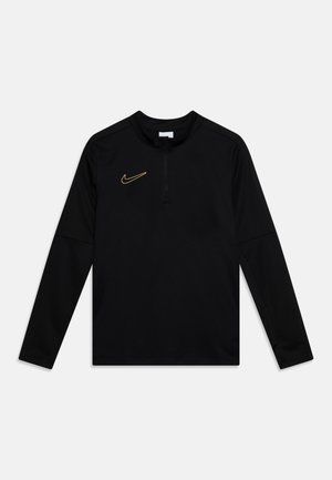 Nike Performance DF ACD23 DRILL UNISEX - Maglietta a manica lunga - black/metallic gold