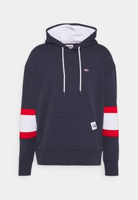 Tommy Jeans Mikina s kapucí - dark blue