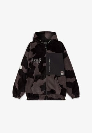 Grimey BACK AT YOU ALL OVER POLAR - Sudadera con cremallera - black