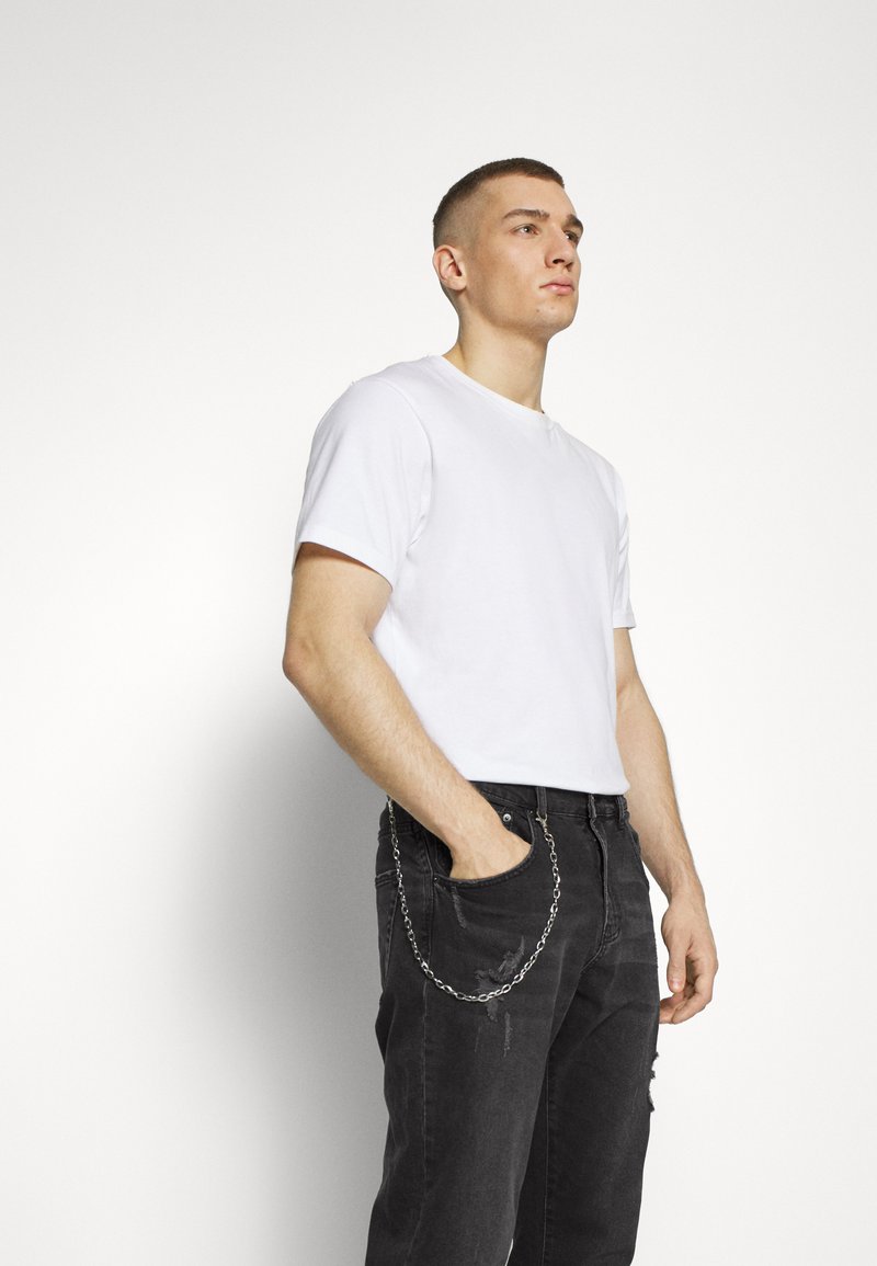 Herren Skinny Fit | Redefined Rebel HOUSTON DESTROY Jeans Relaxed Fit dust black/schwarz - LH26992 Herren Skinny Fit | Redefined Rebel HOUSTON DESTROY Jeans Relaxed Fit dust black/schwarz - LH26992