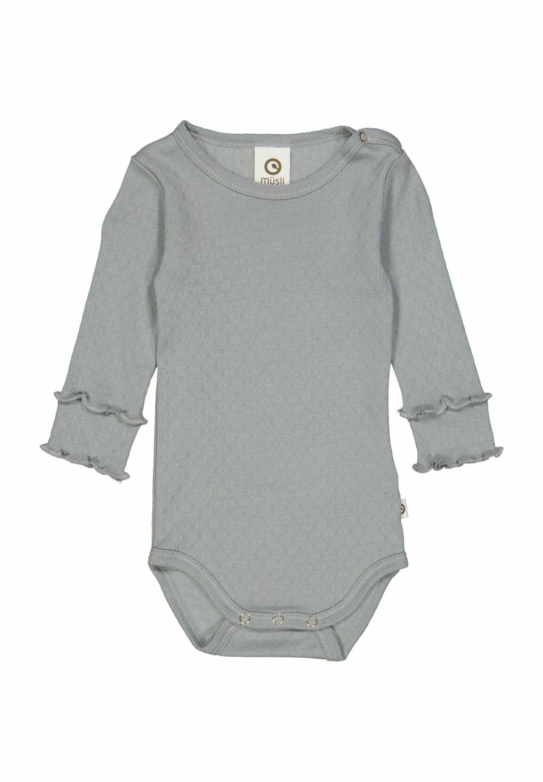 Müsli by GREEN COTTON Body - jasmin blue/blaugrau - Zalando.de