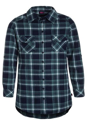 Košilová halenka  - grün/blau