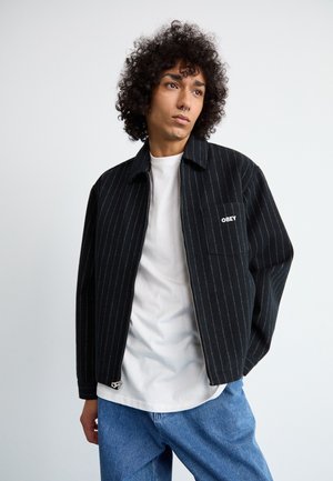 VERNON ZIP JACKET - Sommerjakke - navy/multi-coloured