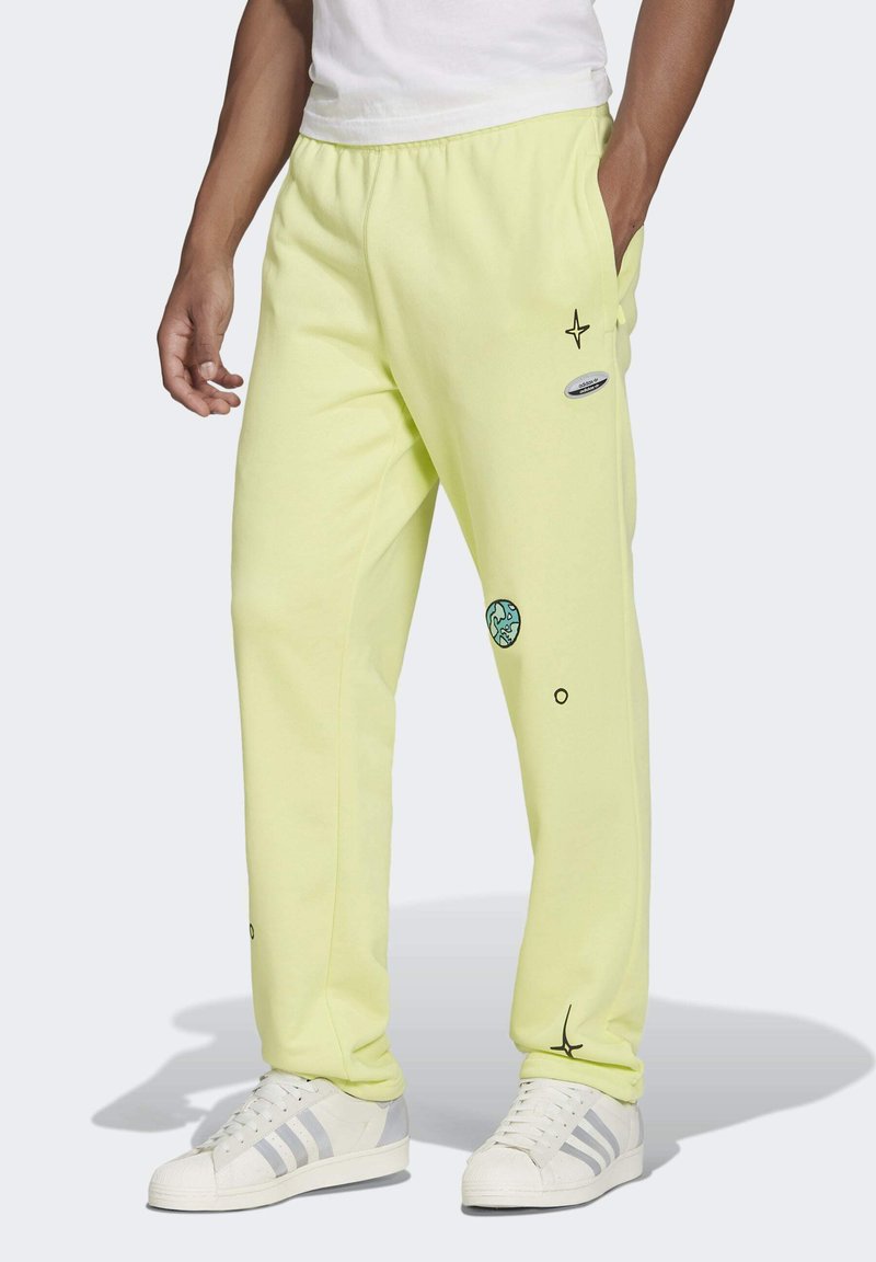 adidas Originals Q1 Tracksuit bottoms pulse yellow/yellow Zalando.ie