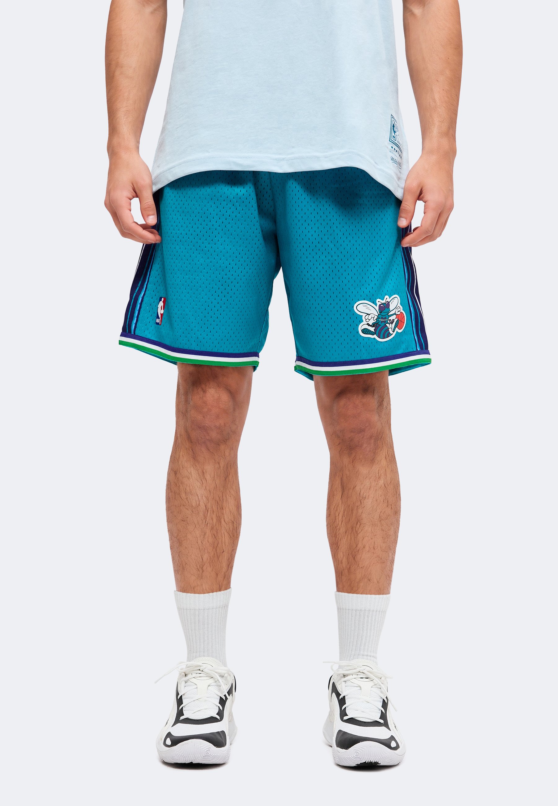 Mitchell & Ness NBA CHARLOTTE HORNETS SWINGMAN SHORTS