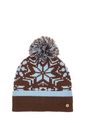 FRAAS, SCHURWOLLE KOPFBEDECKUNG SONSTIGE MUSTER - Beanie - pure blue