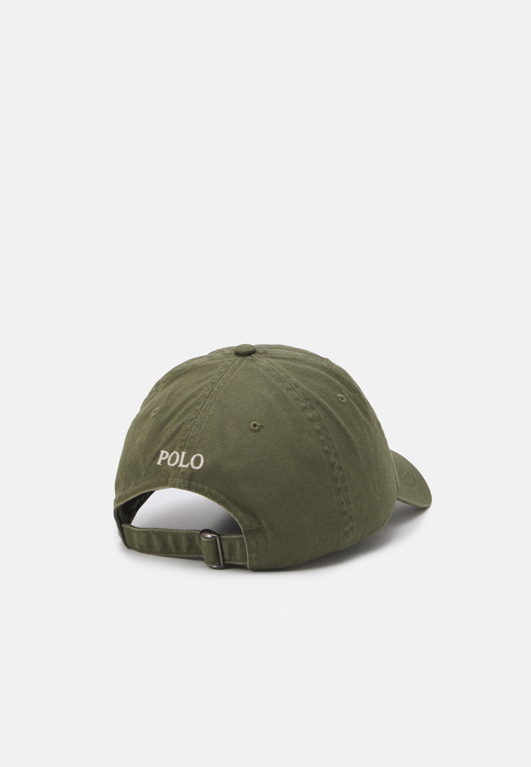 dark green polo hat