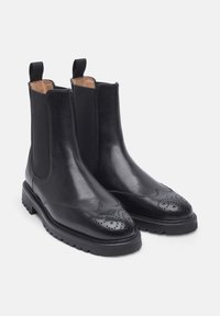 Henry Stevens CHELSEA - Stivaletti con plateau - schwarz