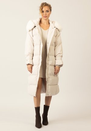 Wintermantel - beige