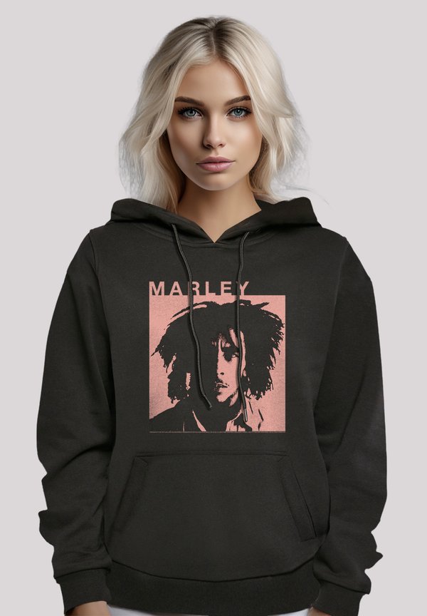 BOB MARLEY REGGAE MUSIC BY ROCK OFF - Kapuzenpullover - schwarz