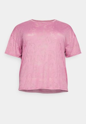 ONPEKIN BURN OUT TEE - Fitness / Yoga - heather rose