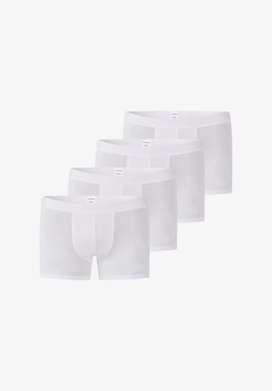Schiesser, 4 PACK - Boxer aderenti - weiß